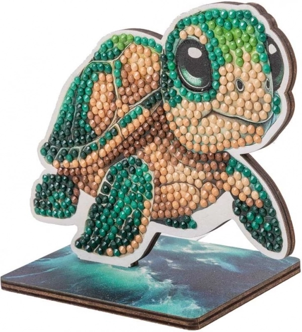 Diamantmaling Ocean: Skildpadde