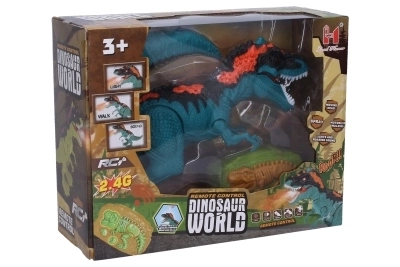 Dinosaurus med effekter RC fjernbetjening 30 cm
