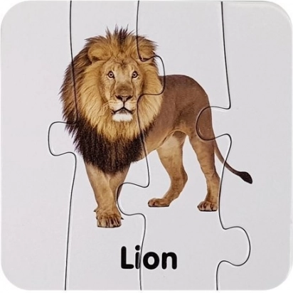 Realistiske illustrationer af vilde dyr