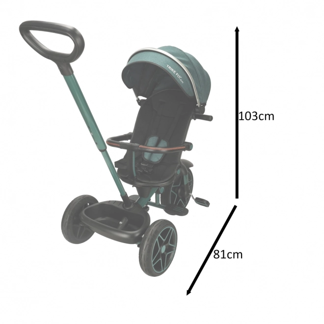Grøn trehjulet cykel Trike Fix Elite