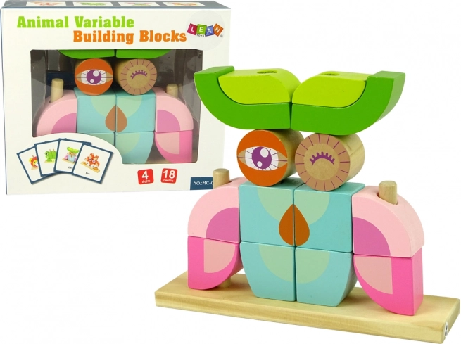 Kreativt træ 3D ugle-puslespil