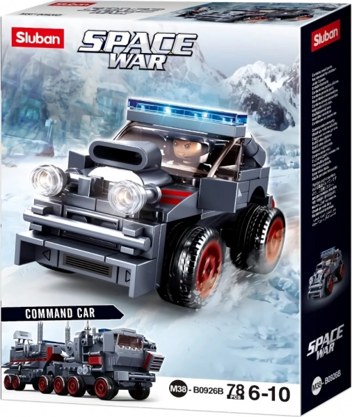 Sluban Space War patruljevogn byggesæt