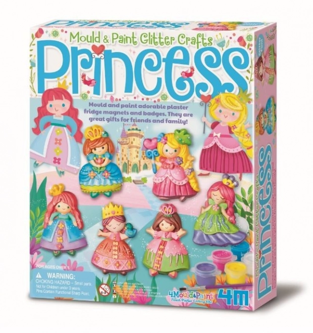 Kreativt sæt til glitrende prinsesser