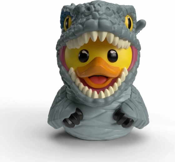 Detaljeret dino-design, der skiller sig ud