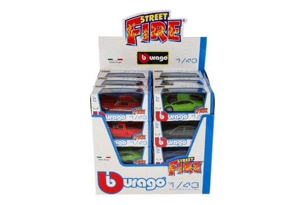 Bburago Street Fire Collezione 1/43, forskellige typer