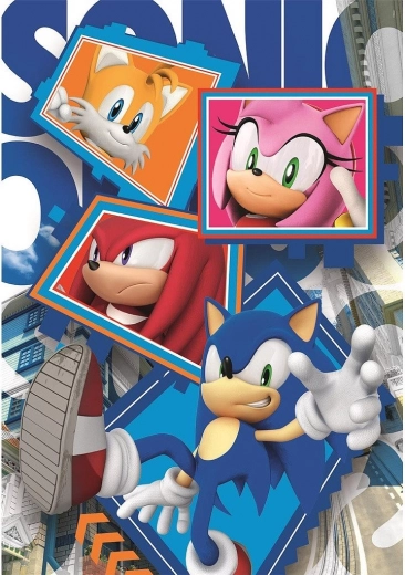 Puslespil SONIC THE HEDGEHOG – venner 104 brikker