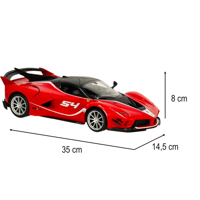 Fjernstyret bil Ferrari FXX rød
