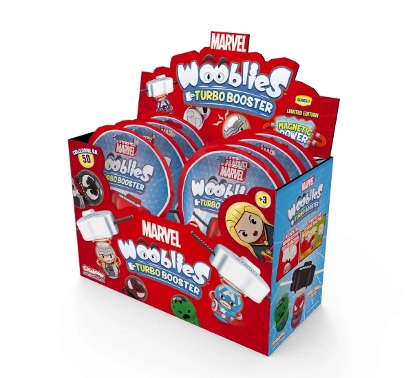 Wooblies magnetiske figurer med turbo affyrer - 4 cm