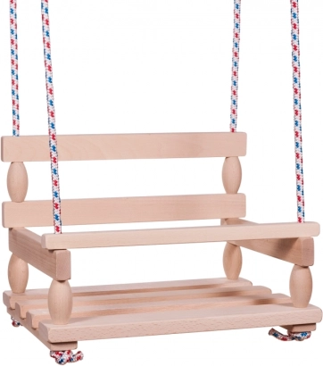 Trægynge, naturlig finish