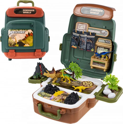 Bærbar 2-i-1 kuffert: opbevaring og legeverden