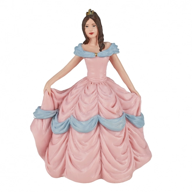 Prinsesse med lyserøde kjoler