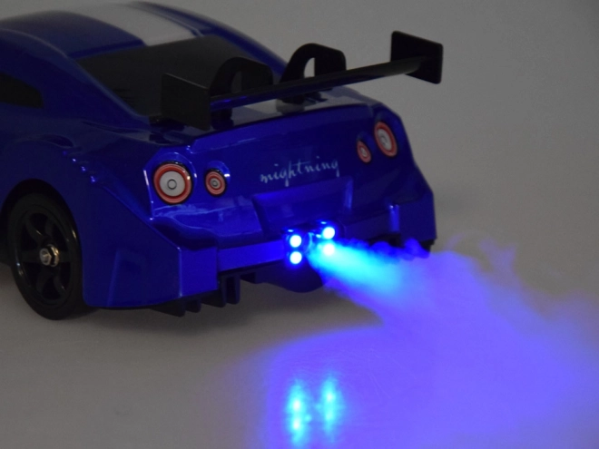 Racer RC bil Drift med rfgeffekt og LED belysning