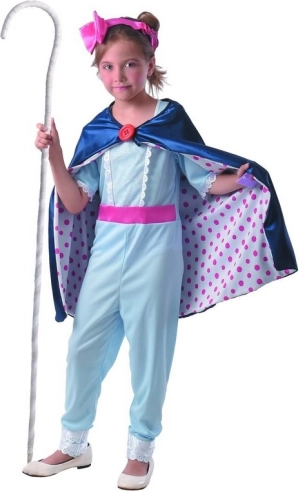 Kostume til karneval Hyrdinde for piger