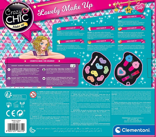Clementoni Crazy Chic Elskelig Make Up: Havfrue