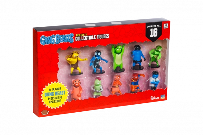 Gang Beasts figurer serie 1 - pakke med 12 stk.