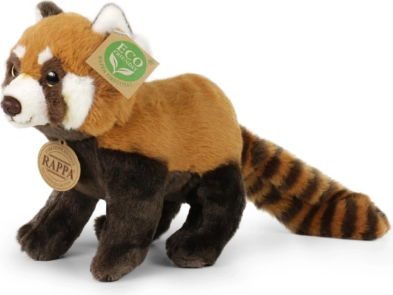 Plys Panda Rød 20 cm fra Rappa