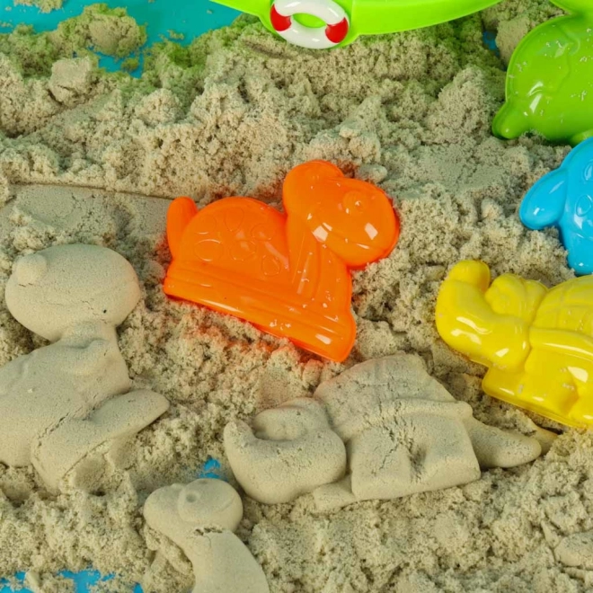 Børnesæt med skib og vandpistol til sand