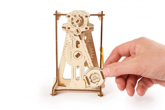 Ugears 3D puslespil - Pendul metronom 92 stykker