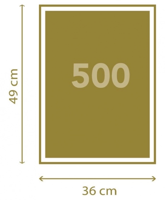 Mafalda puslespil 500 brikker