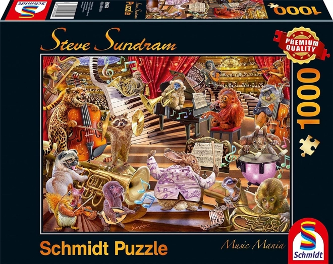 Puzzle Musikmani 1000 brikker