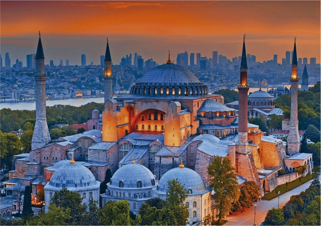 EDUCA puslespil Den Blå Moské, Istanbul 1000 brikker