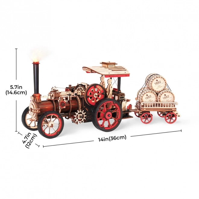 RoboTime 3D mekanisk puslespil Dampskib