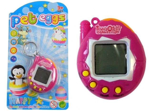 Tamagotchi Pink Elektronisk kæledyrsspil