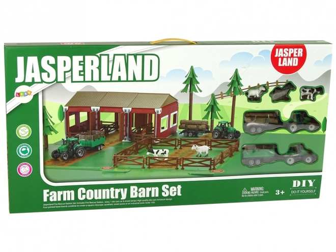 Farm Lade Dyreindkvartering Farm To traktorer