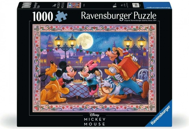 Puslespil Mickey mosaik 1000 brikker