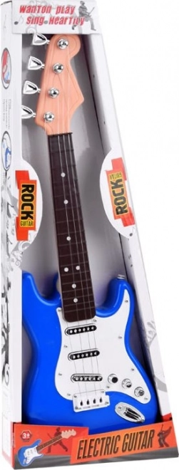 Elektrisk guitar til børn - rocklyd – Blå