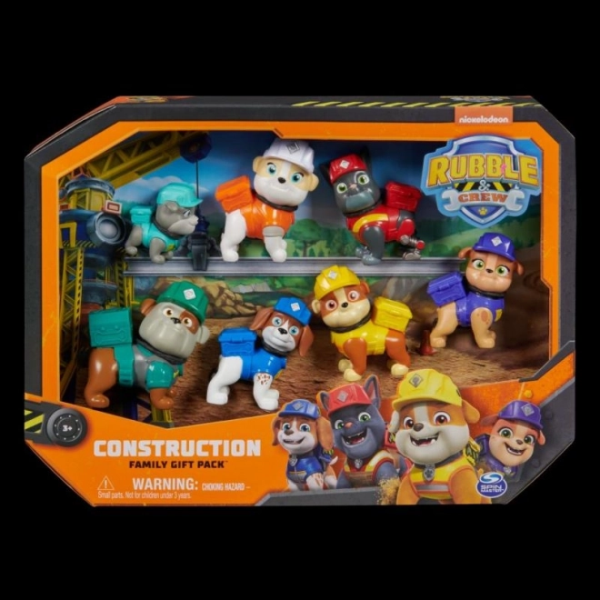 Figurer Paw Patrol Rubble og hans hold 7-dels sæt