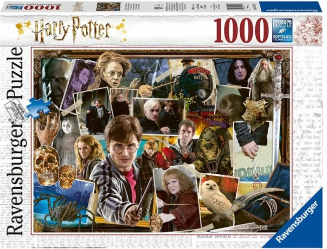 Ravensburger Harry Potter vs. Voldemort – puslespil 1000 brikker