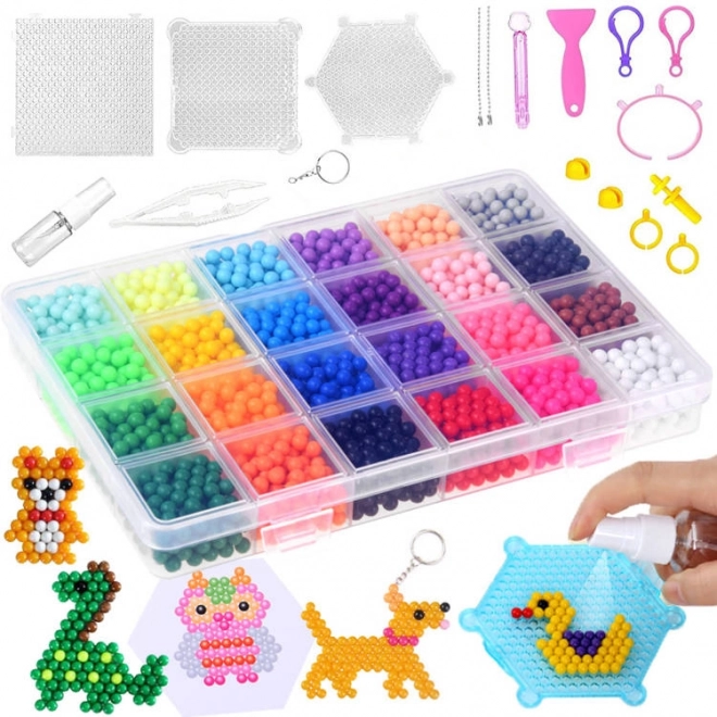 Magiske vandperler 24 farver Diy Magic kreativt sæt