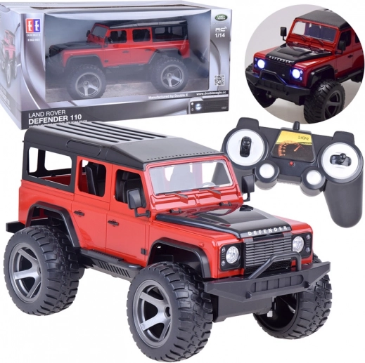 Sjov RC Land Rover Defender 110 til børn