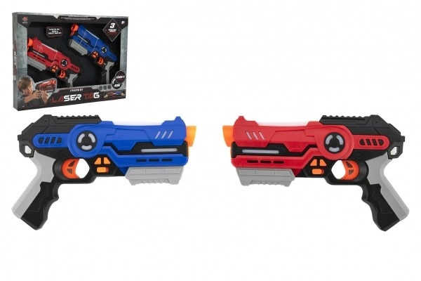 Laserpistol spil for to spillere
