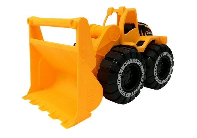 Stor lastbil legetøj med anhænger og bulldozer 49 cm