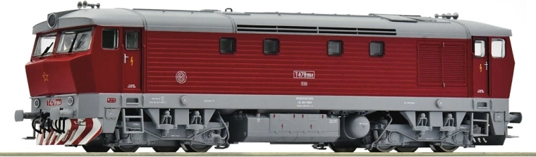 Diesellokomotiv T 478 1184 Bardotka ČSD