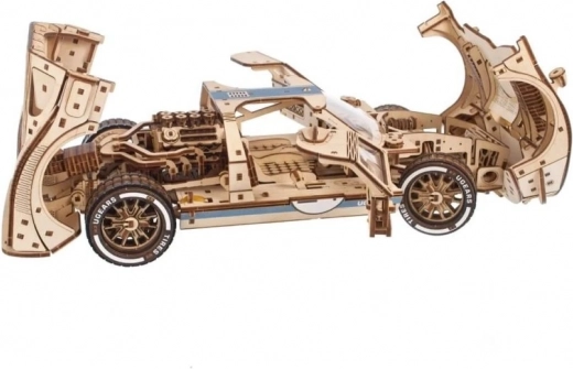 Ugears 3D træ mekanisk puslespil Endurance Racer