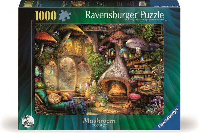 Ravensburger puslespil Svampehytten 1000 brikker
