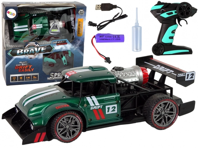 Fjernstyret sportsvogn R/C 1:16 – zelené