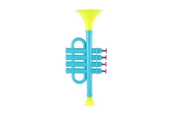 Trutmund/trumpet plast 25cm 2 farver i pose