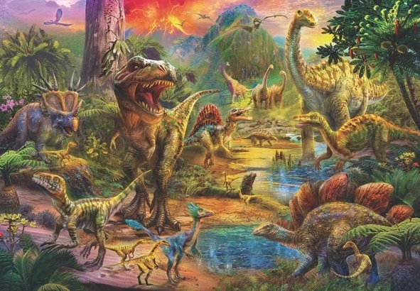 Anatolian puslespil Dinosaurernes kongerige 500 brikker