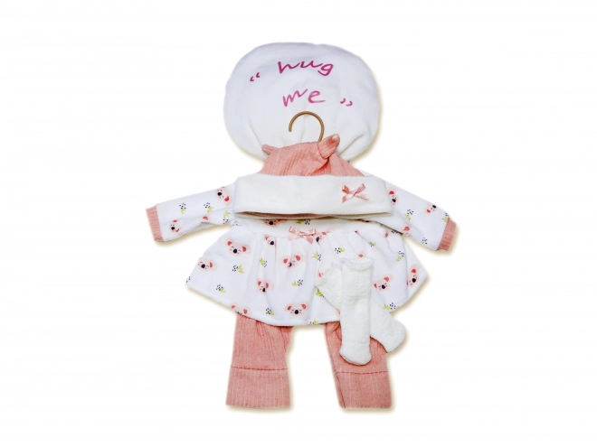 Llorens M740-96 tøj til dukke baby NYFØDT størrelse 40-42 cm