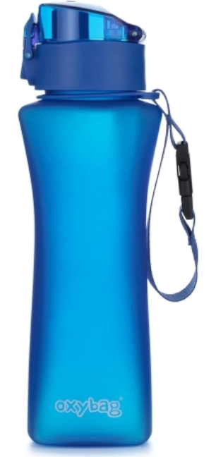 Vandflaske OXY TWiST 550 ml blå-mat