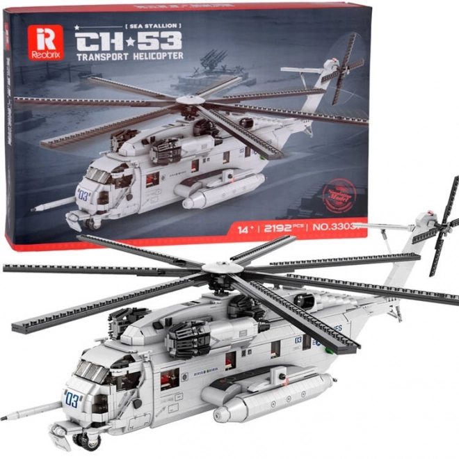 Teknisk byggesæt helikopter CH53