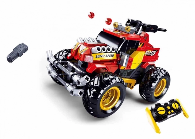 Sluban Power Bricks RC off-road rød med fjernbetjening