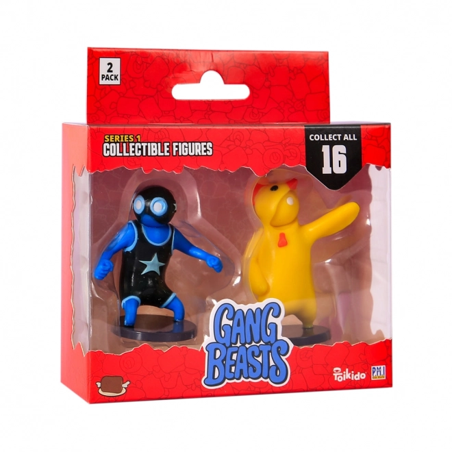 gang beasts samlerfigurer 2-pak serie 1