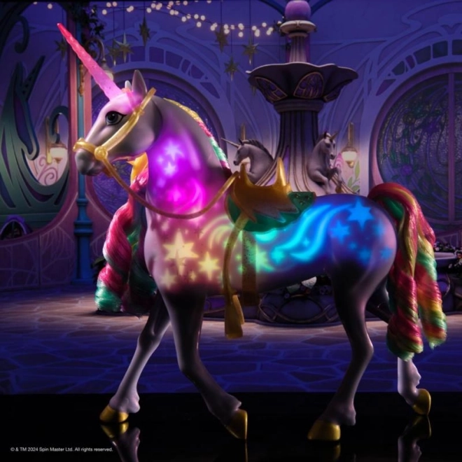 UNICORN ACADEMY LYSENDE ENHJØRNING WILDSTAR 24cm