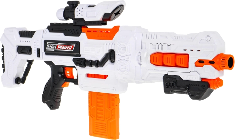 Justerbar blasterlængde