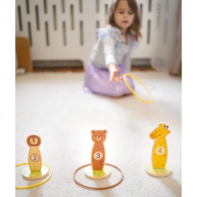 Træspil for præcision med ringe Tooky Toy